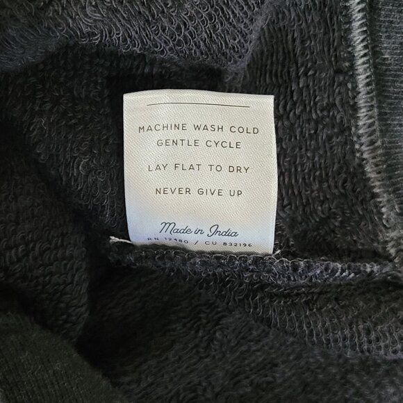 NWT PACT ORGANIC COTTON CROPPED WOMEN'S HOODIE SWEATSHIRT XL - Picture 4 of 6